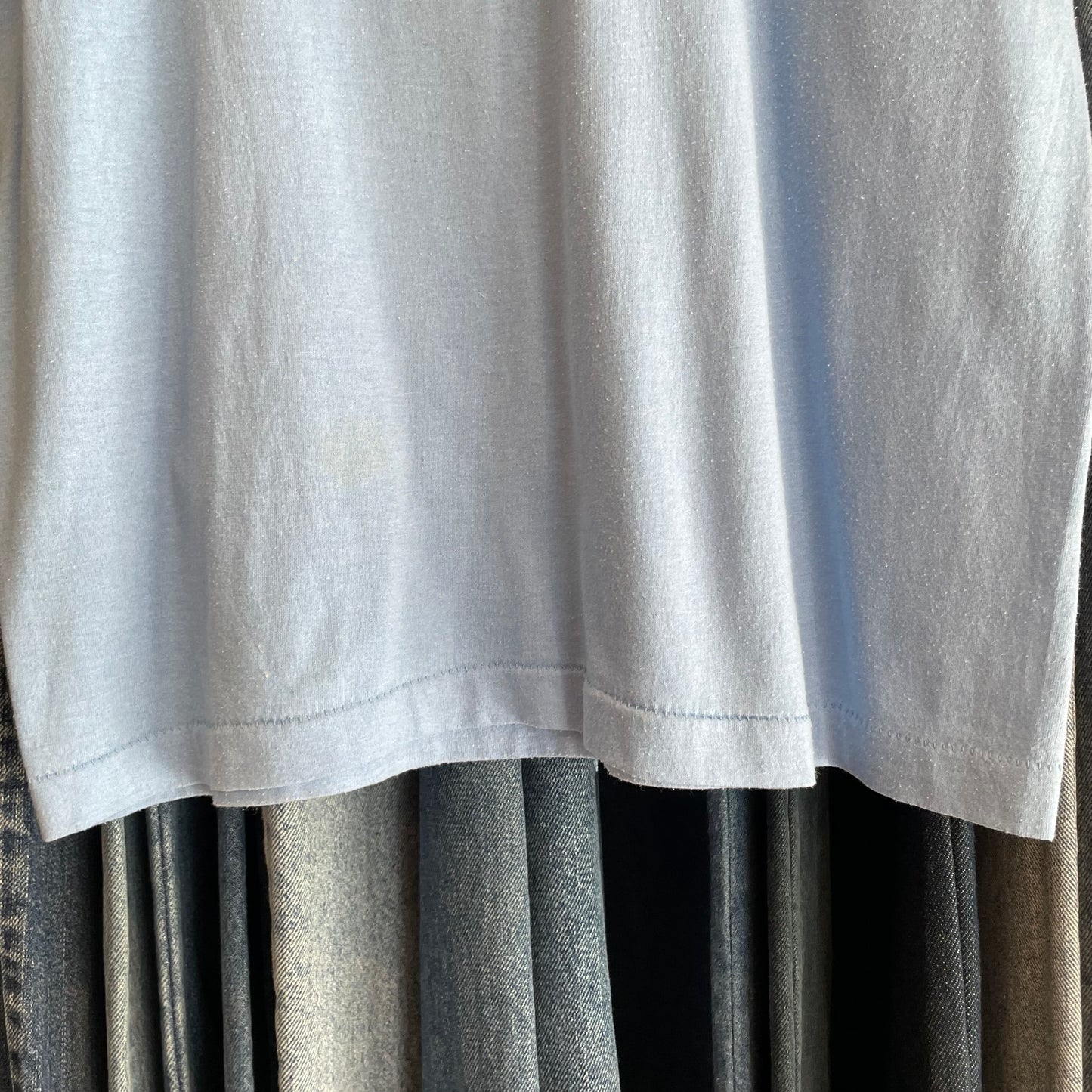 I.B.C Abstract T-Shirt Light Blue