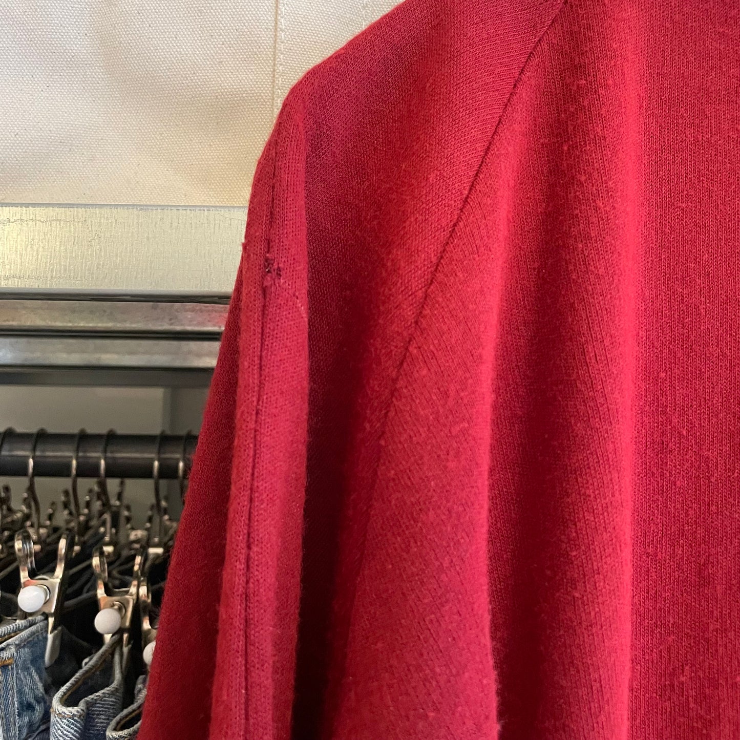 CSC Shield Wool Track Jacket Red