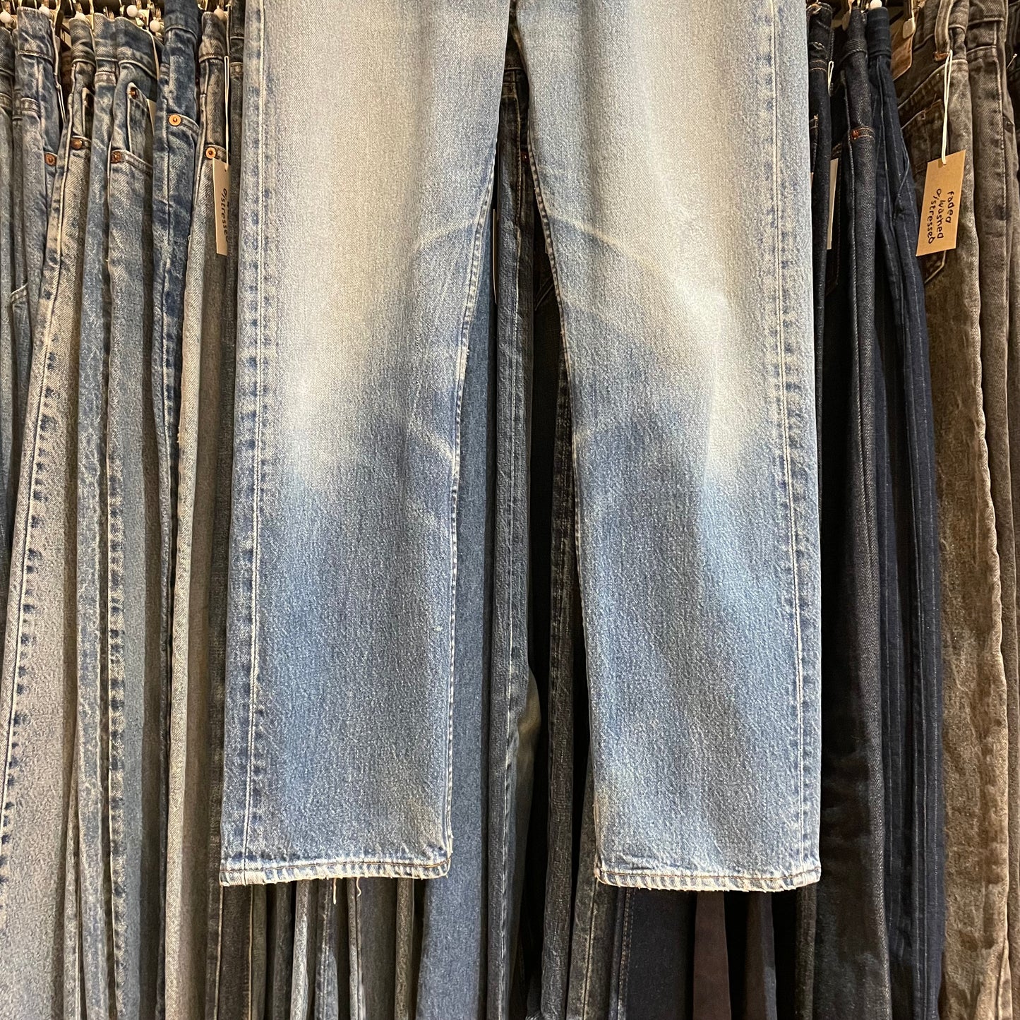 501 Jeans Regular Straight Light Wash Blue