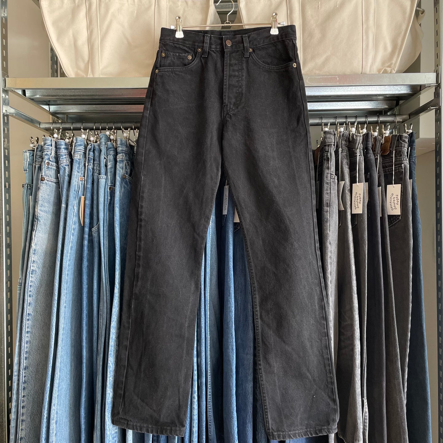 501 Jeans Regular Straight Black