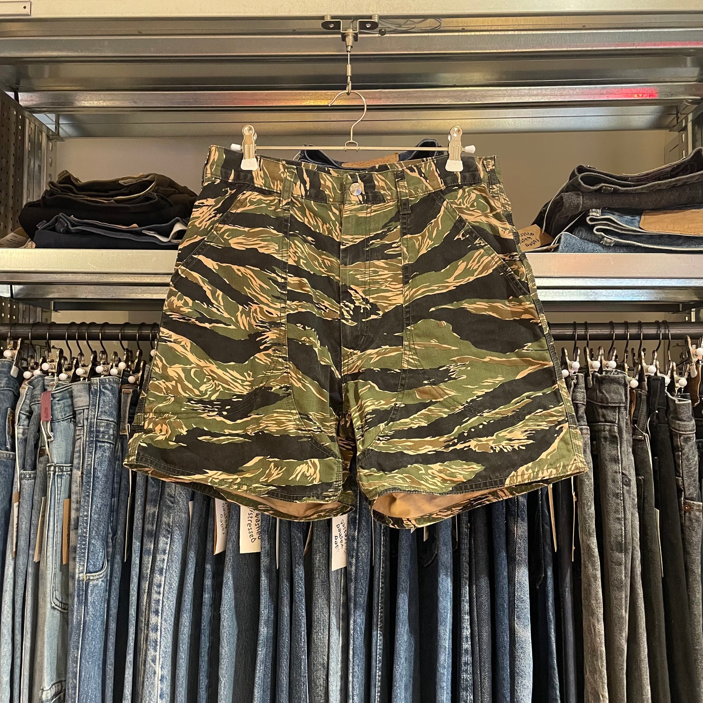 Tiger Stripe Camo Shorts