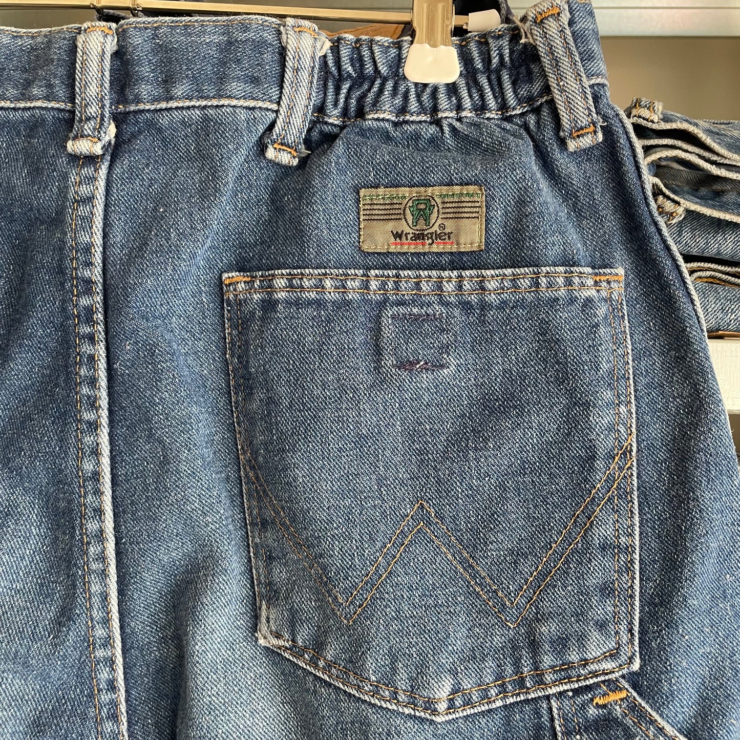 Denim Work Shorts Cutoff