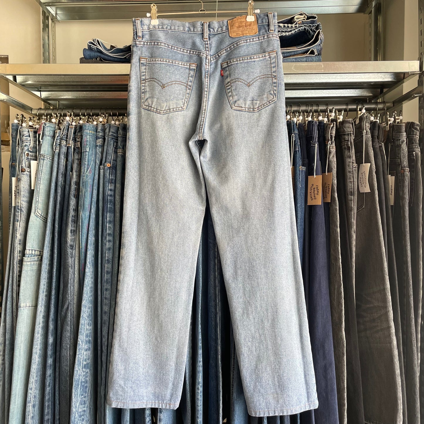 501 Jeans Regular Straight Light Wash
