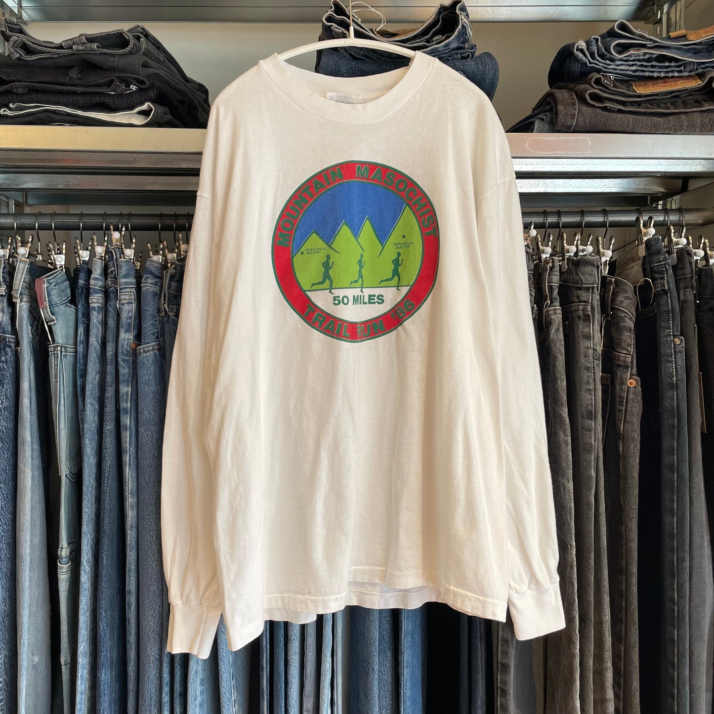 Mountain Trail Run L/S T-Shirt Cotton