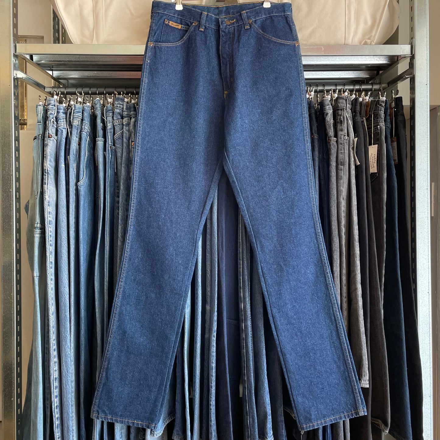 Regular Straight Jeans Dark Indigo Eclair Zip