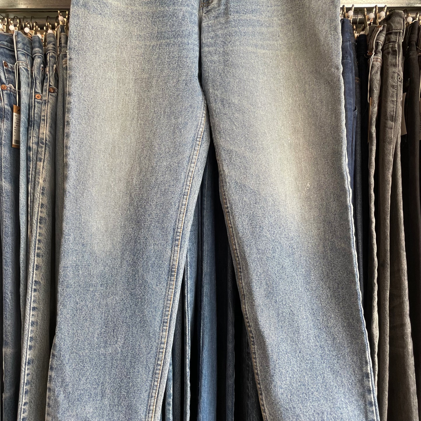 501 Jeans Regular Straight Light Wash Blue