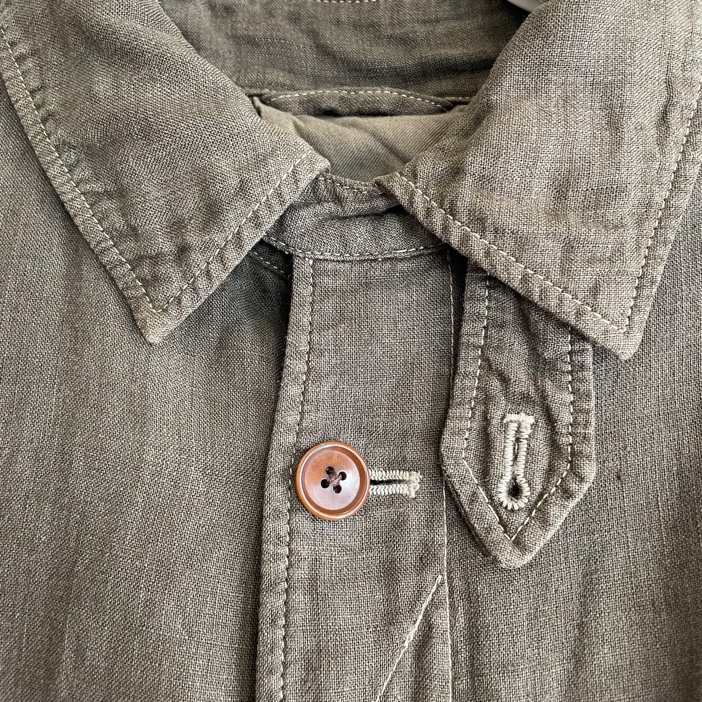Flap Pocket Jacket Brown