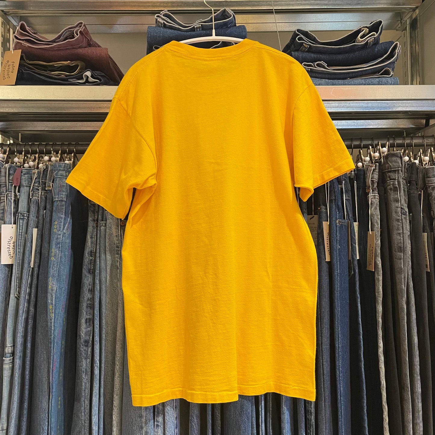 Flower Emory Print Tee Golden Yellow