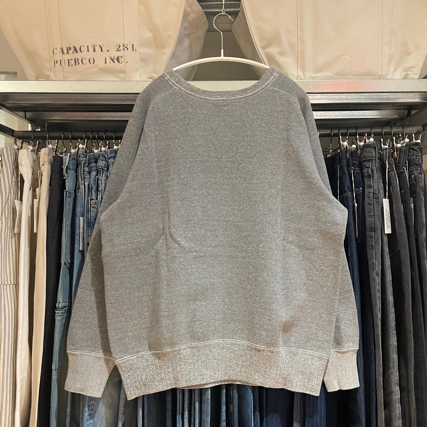 ILLINOIS STATE Loopwheel Sweatshirt Gray