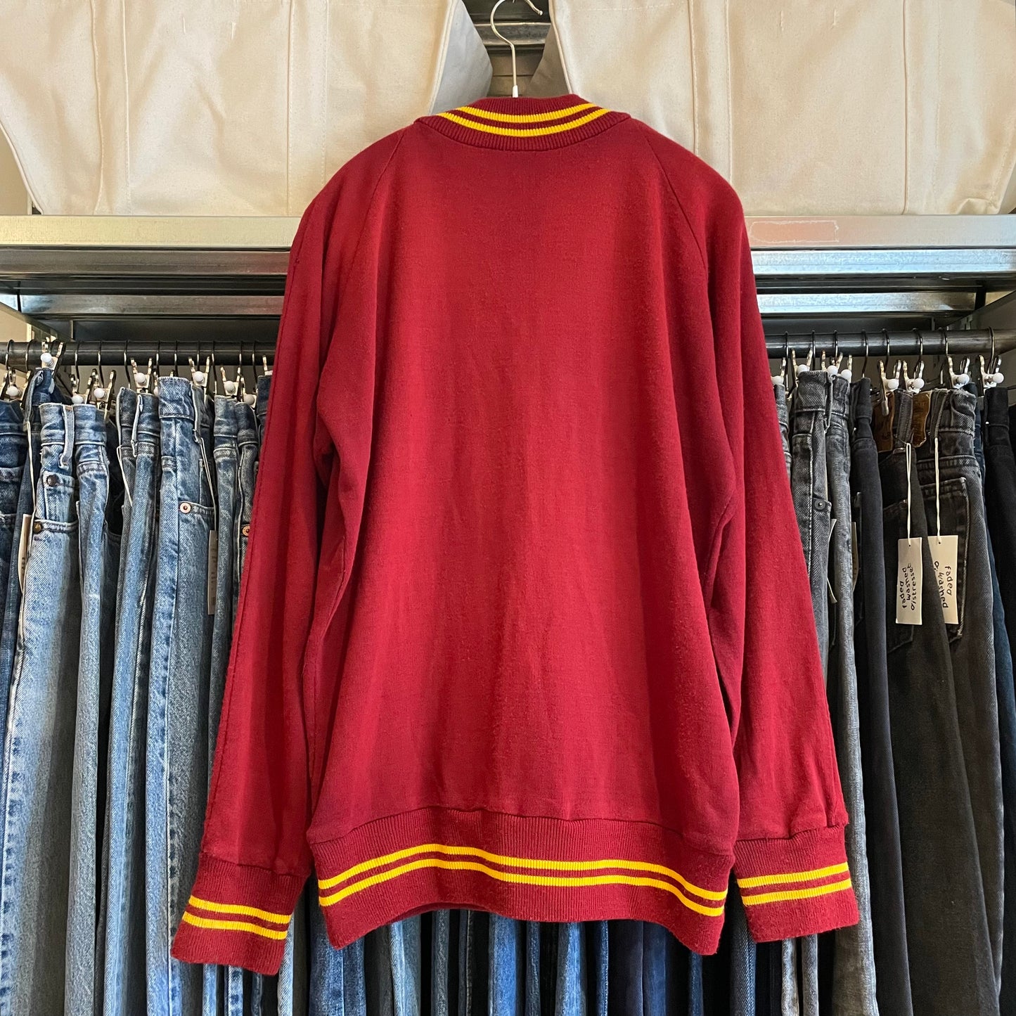 CSC Shield Wool Track Jacket Red
