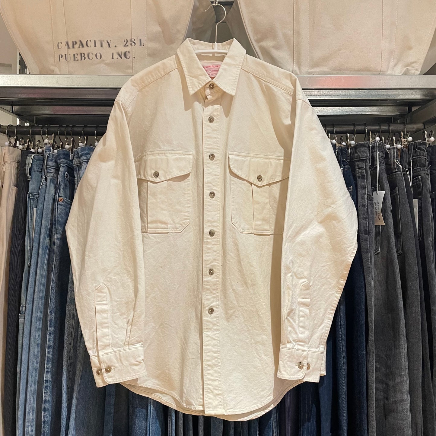 Natural Thick Cotton Shirt