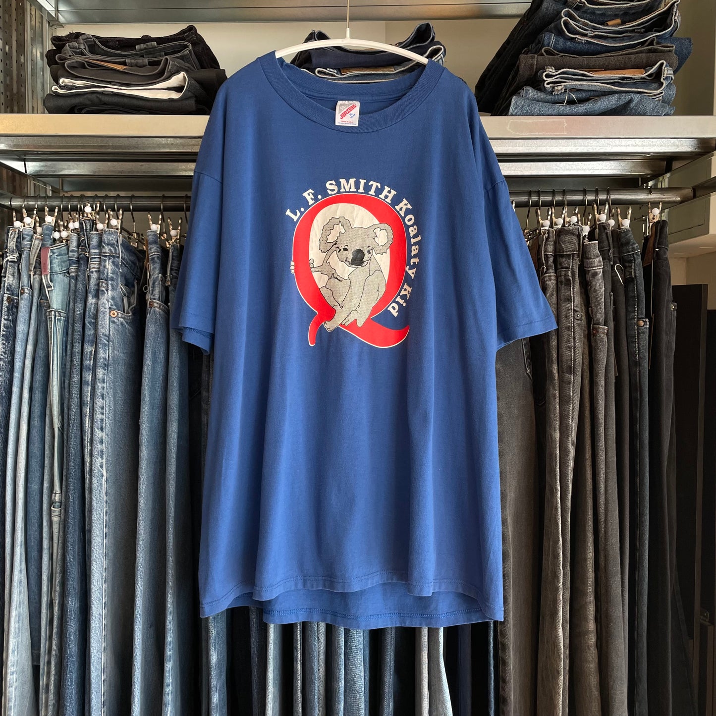 LF Smith Koala T-Shirt Blue
