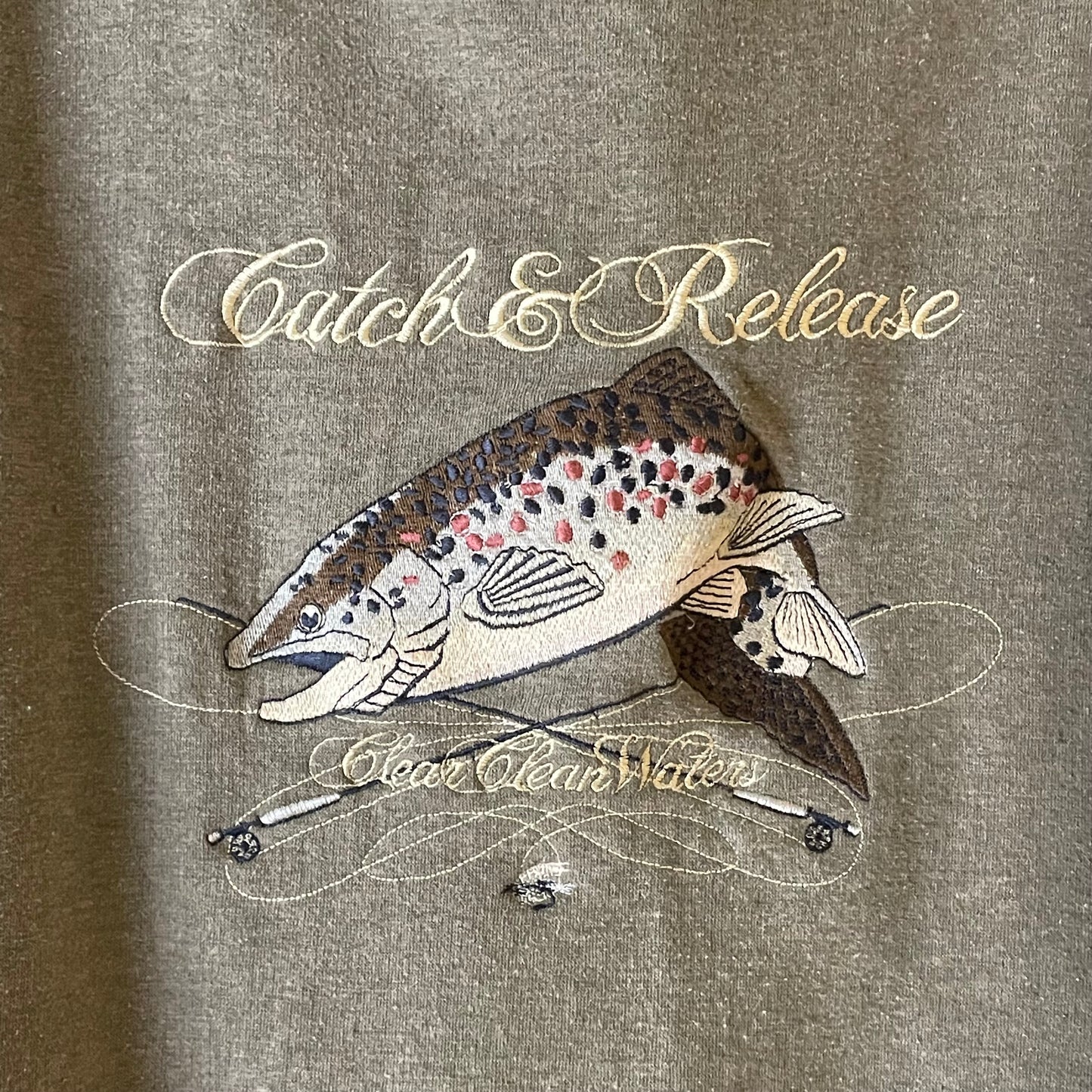 Catch And Release Sweatshirt Green