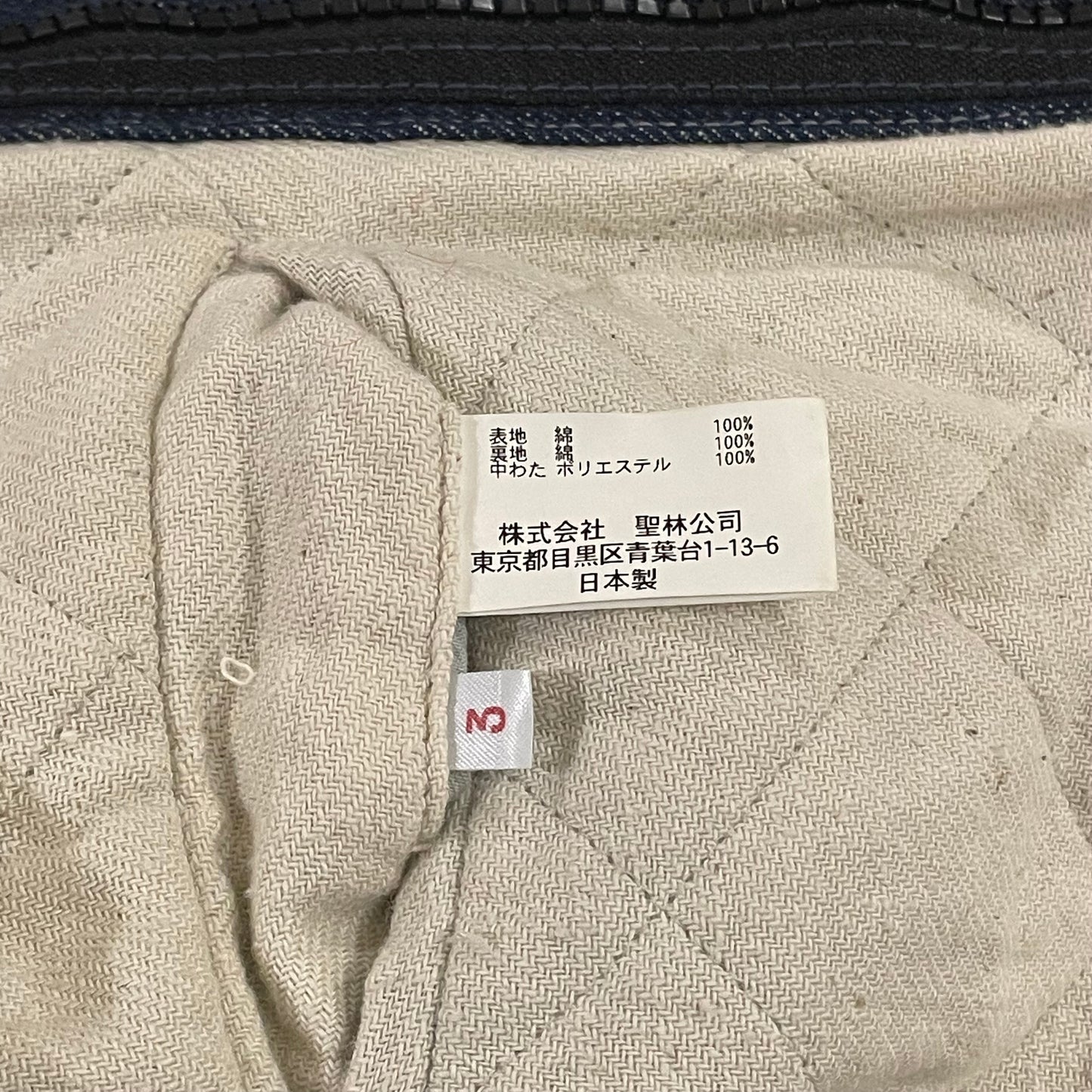 Indigo Denim Duffle Coat
