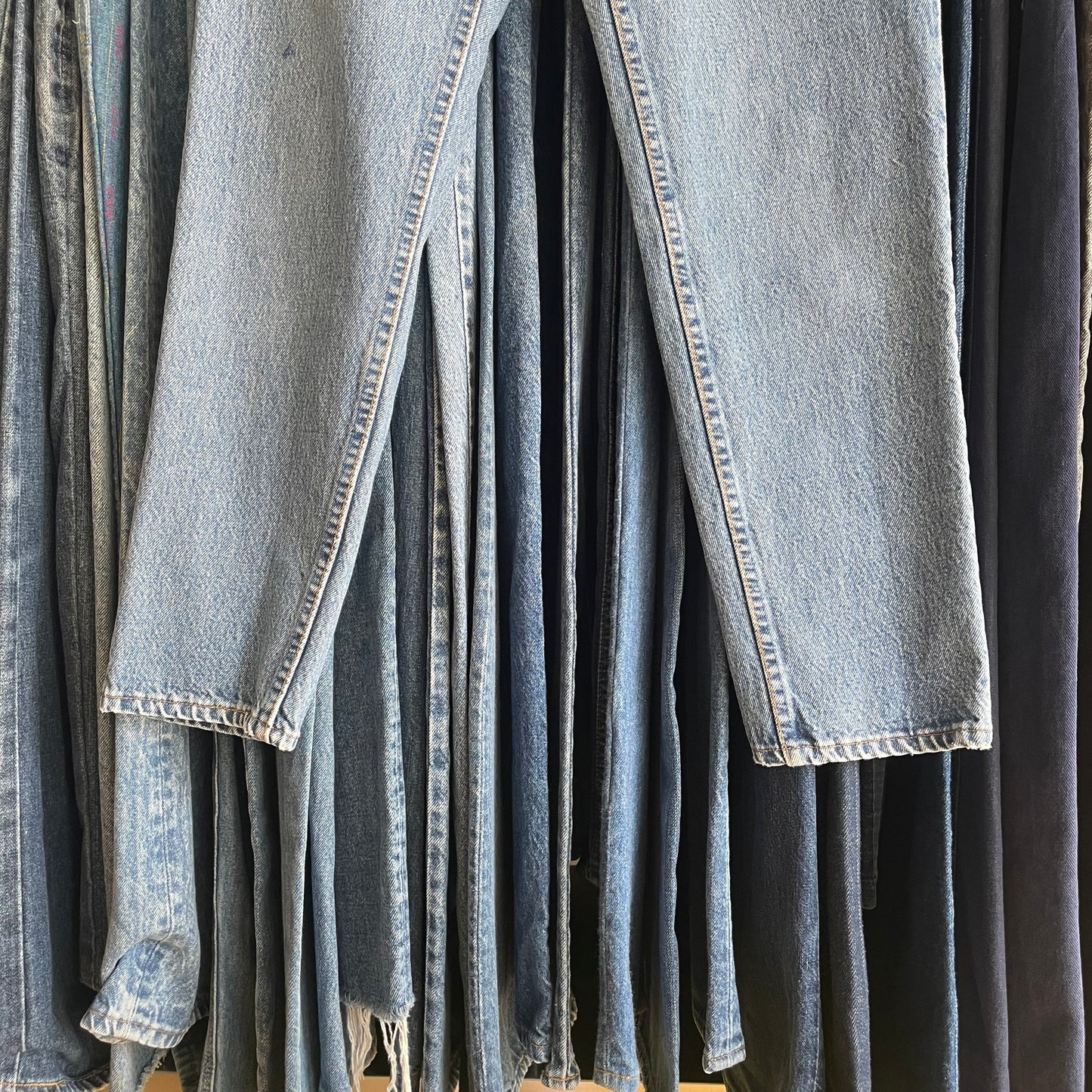 901 Jeans High Waist Taperd Light Washed Blue