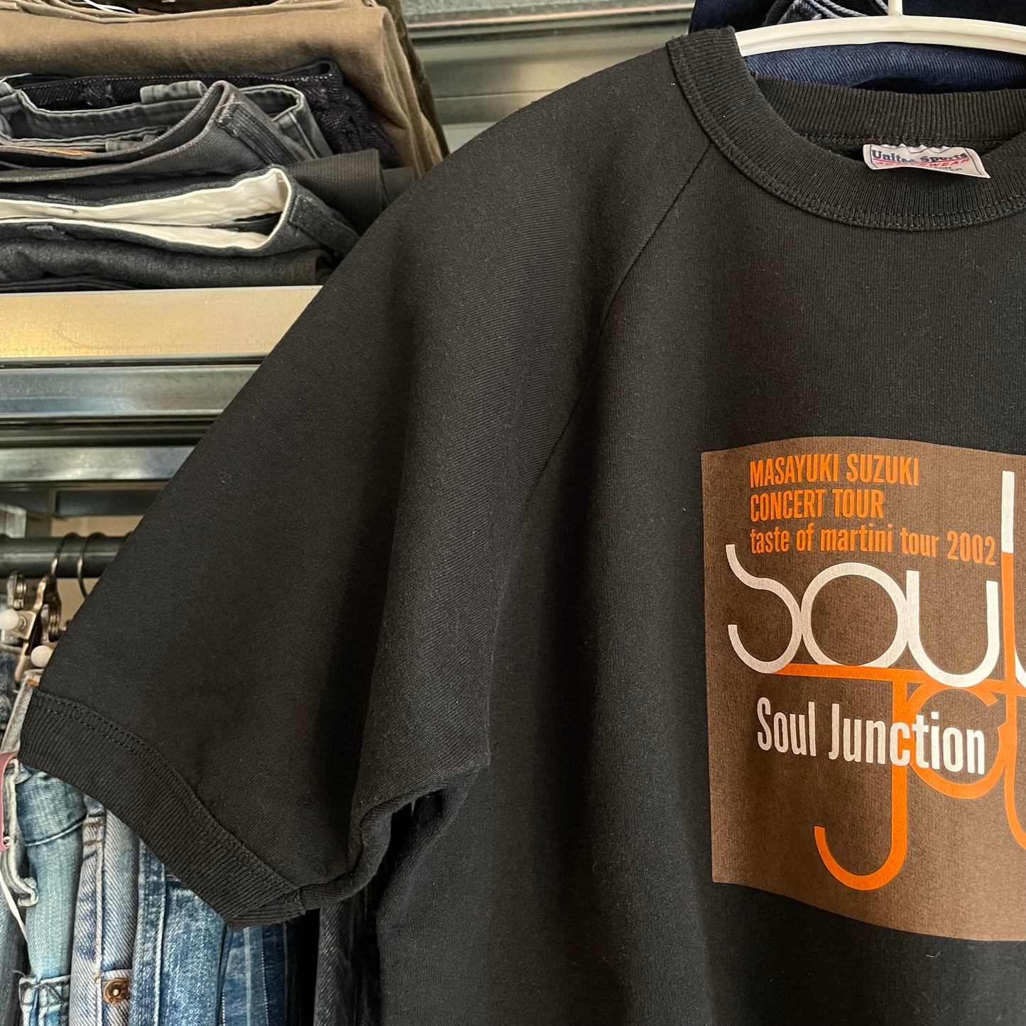 Soul Junction Tour Raglan Sweatshirt Black