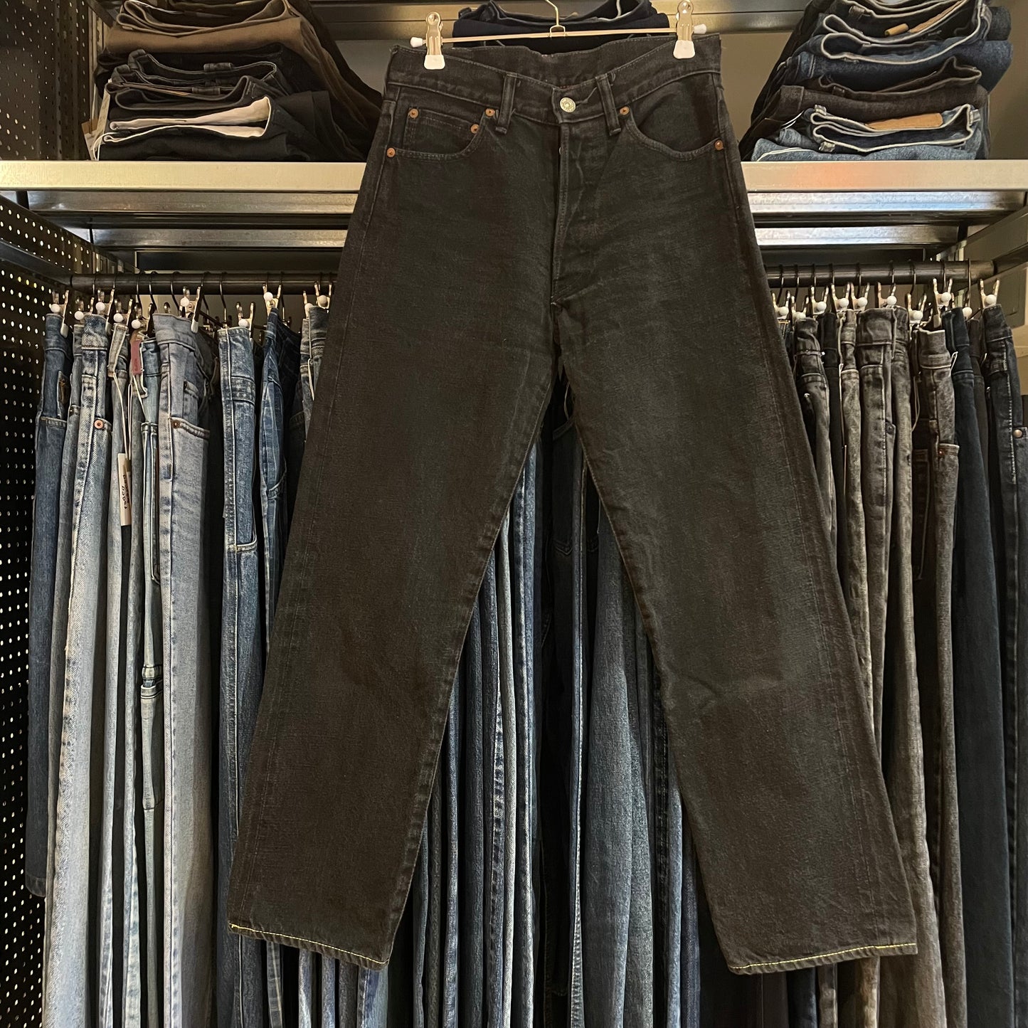 Black Denim Women's Selvadge