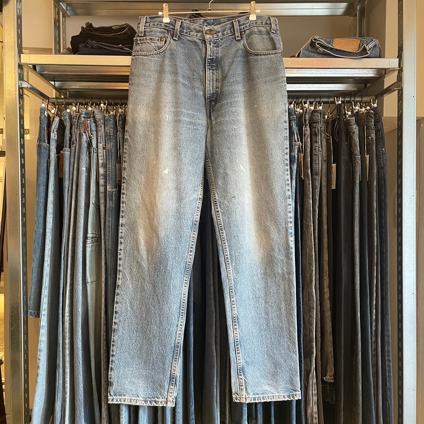 540 Jeans Brown Tab Relaxed Tapered fit