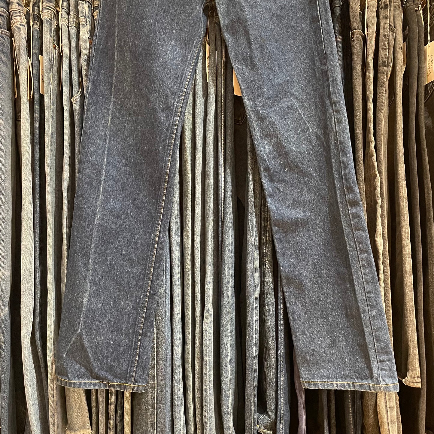 501 Jeans Regular Straight Washed Black