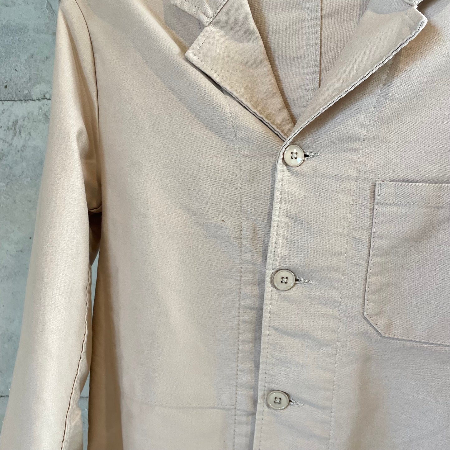 Moleskin Work Jacket Beige
