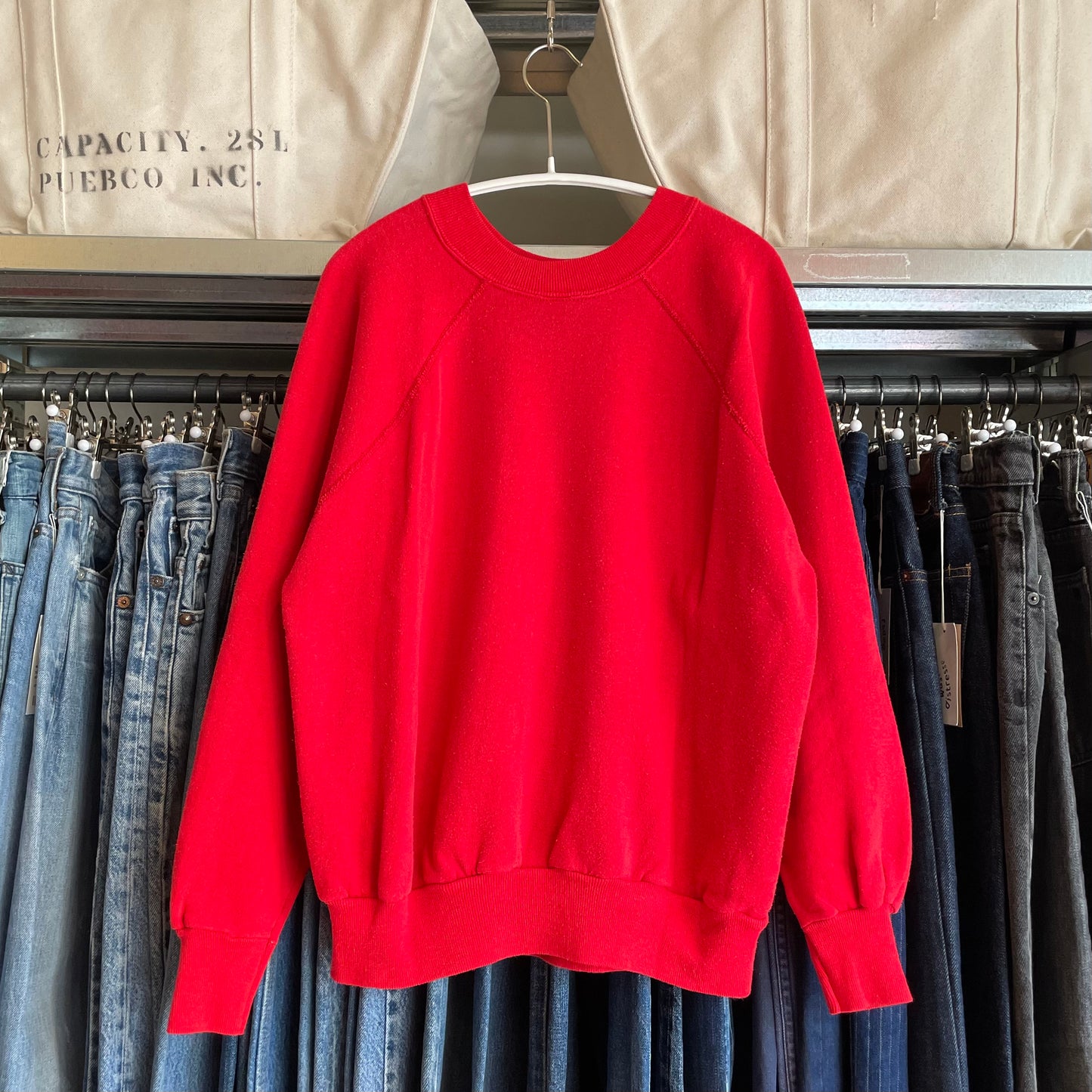 FILA 50/50 Tubular Sweatshirt Red