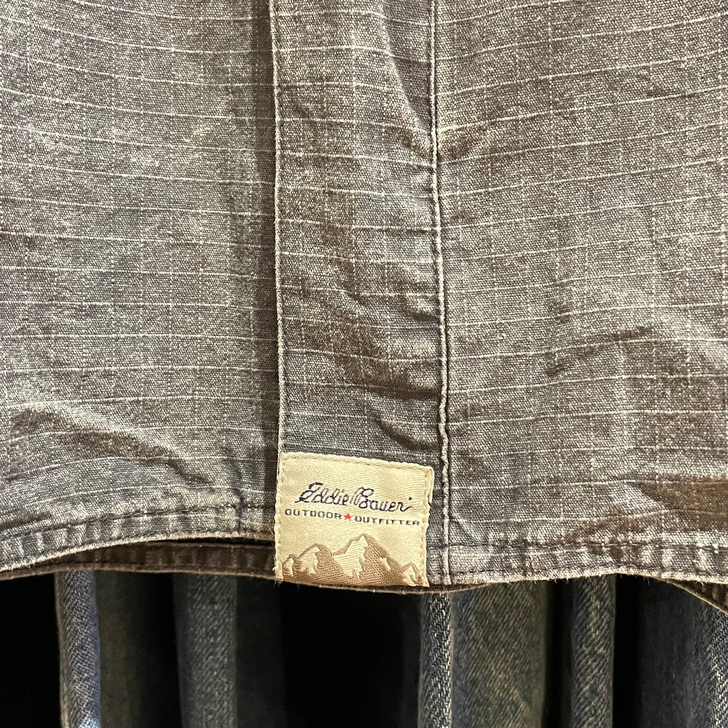 Cotton Zip Jacket Faded Gray