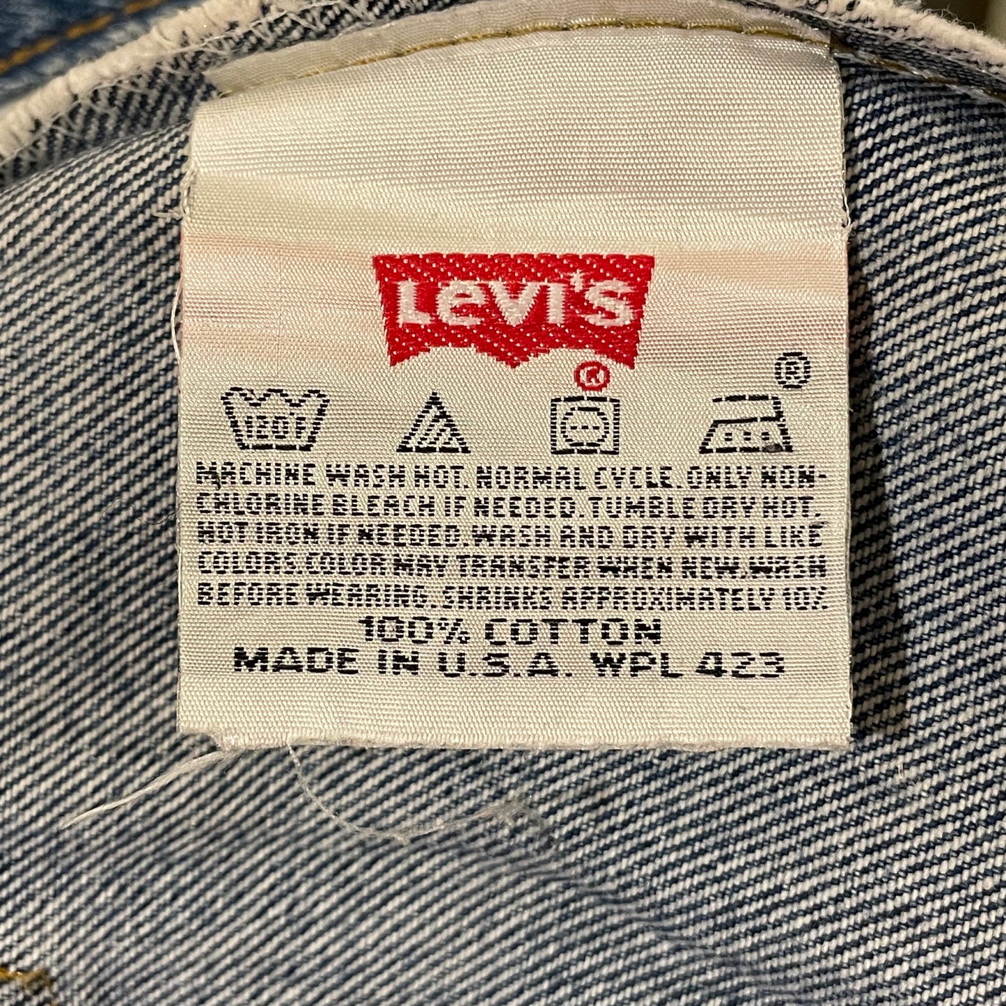 501 Jeans Regular Straight Light Wash Blue