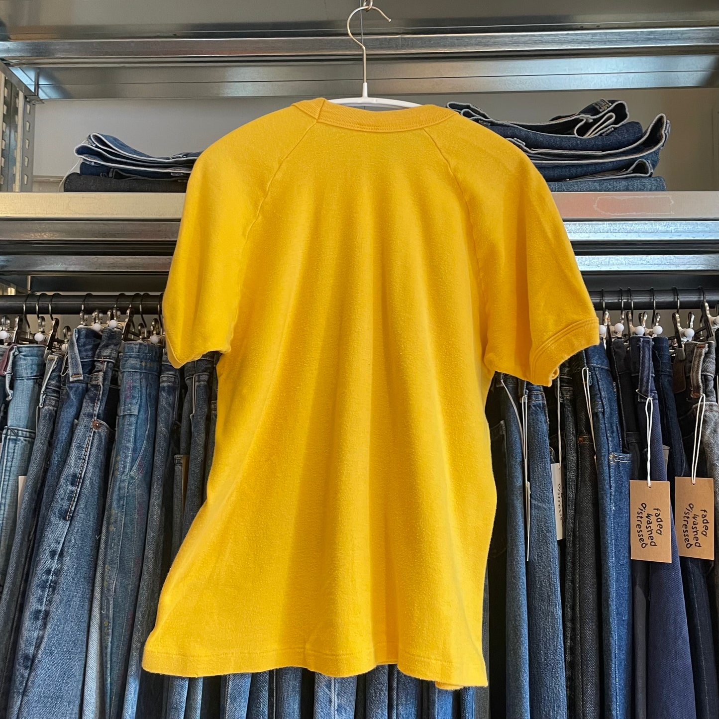 Fairdinkum Aussie Kangaro Tee Yellow