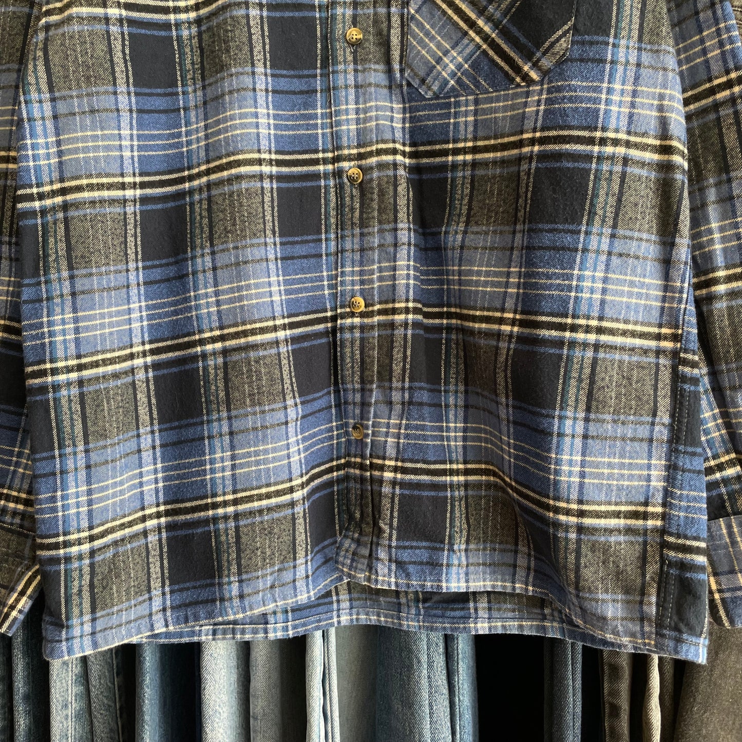 Plaid Shirt Blue