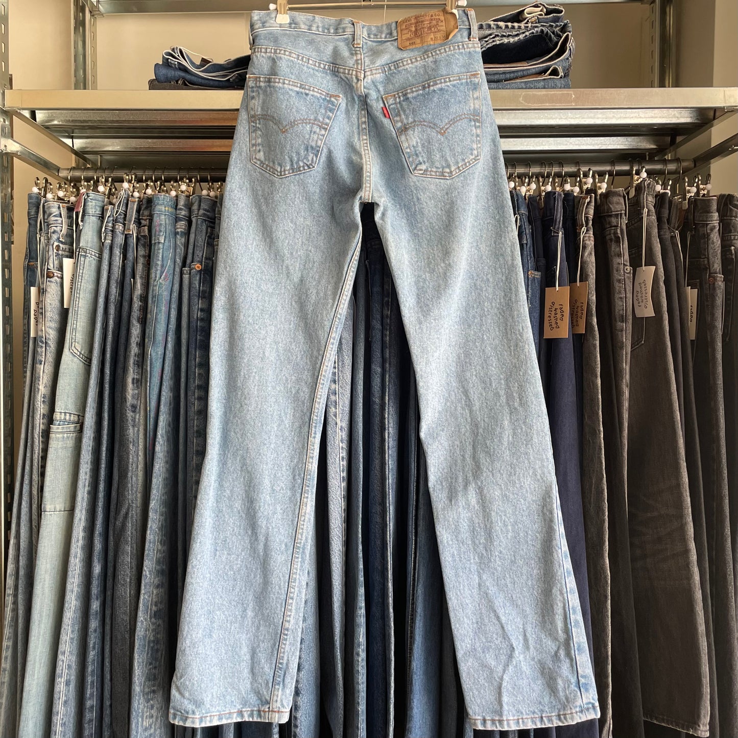 501 Jeans Regular Straight Light Wash