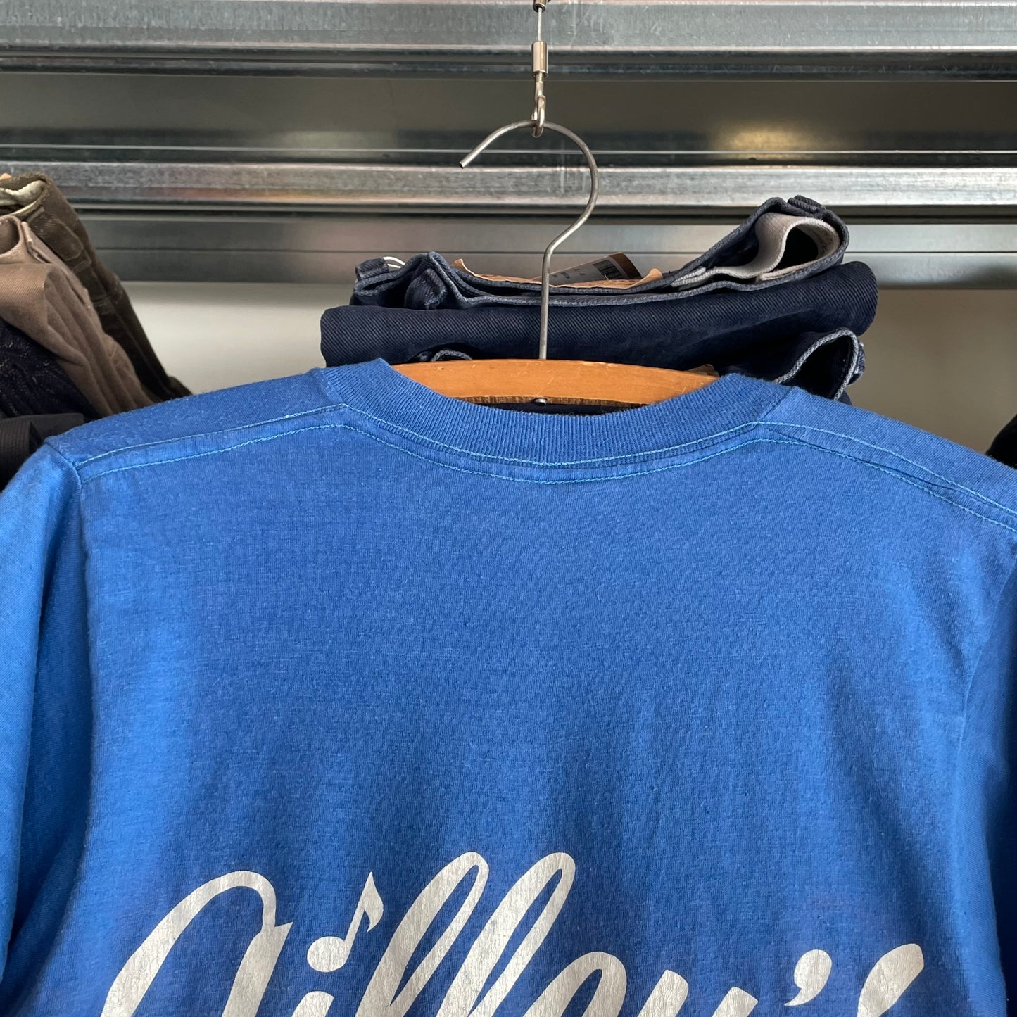 Gilleyes T-Shirt Blue Cotton