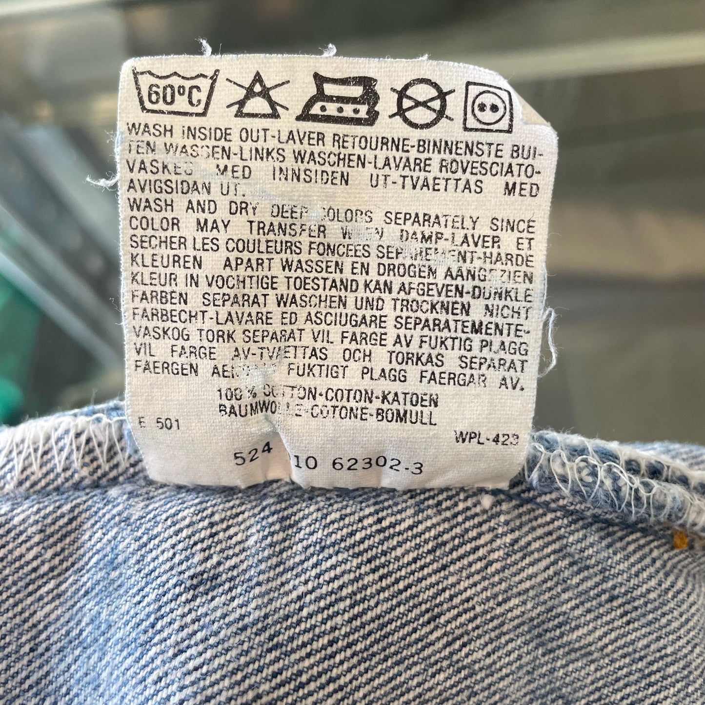 901 Jeans High Waist Taperd Light Washed Blue