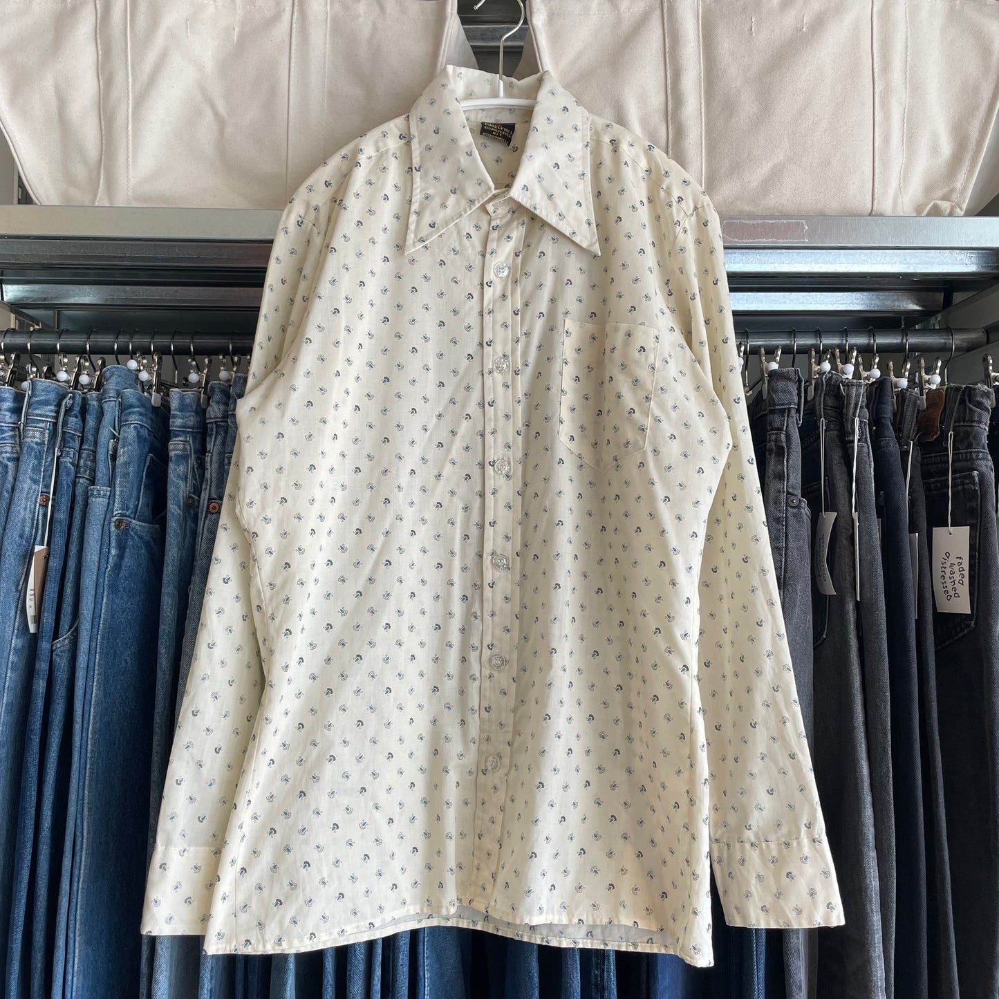 Paisley Shirt Cream