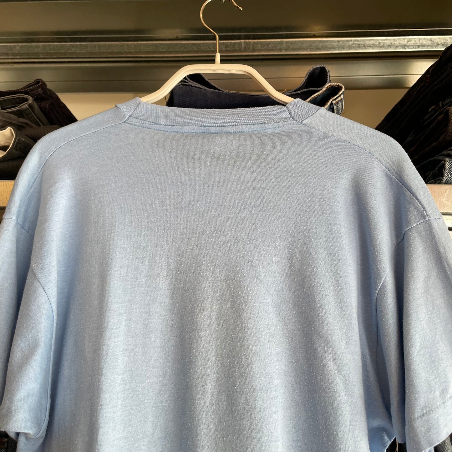 I.B.C Abstract T-Shirt Light Blue