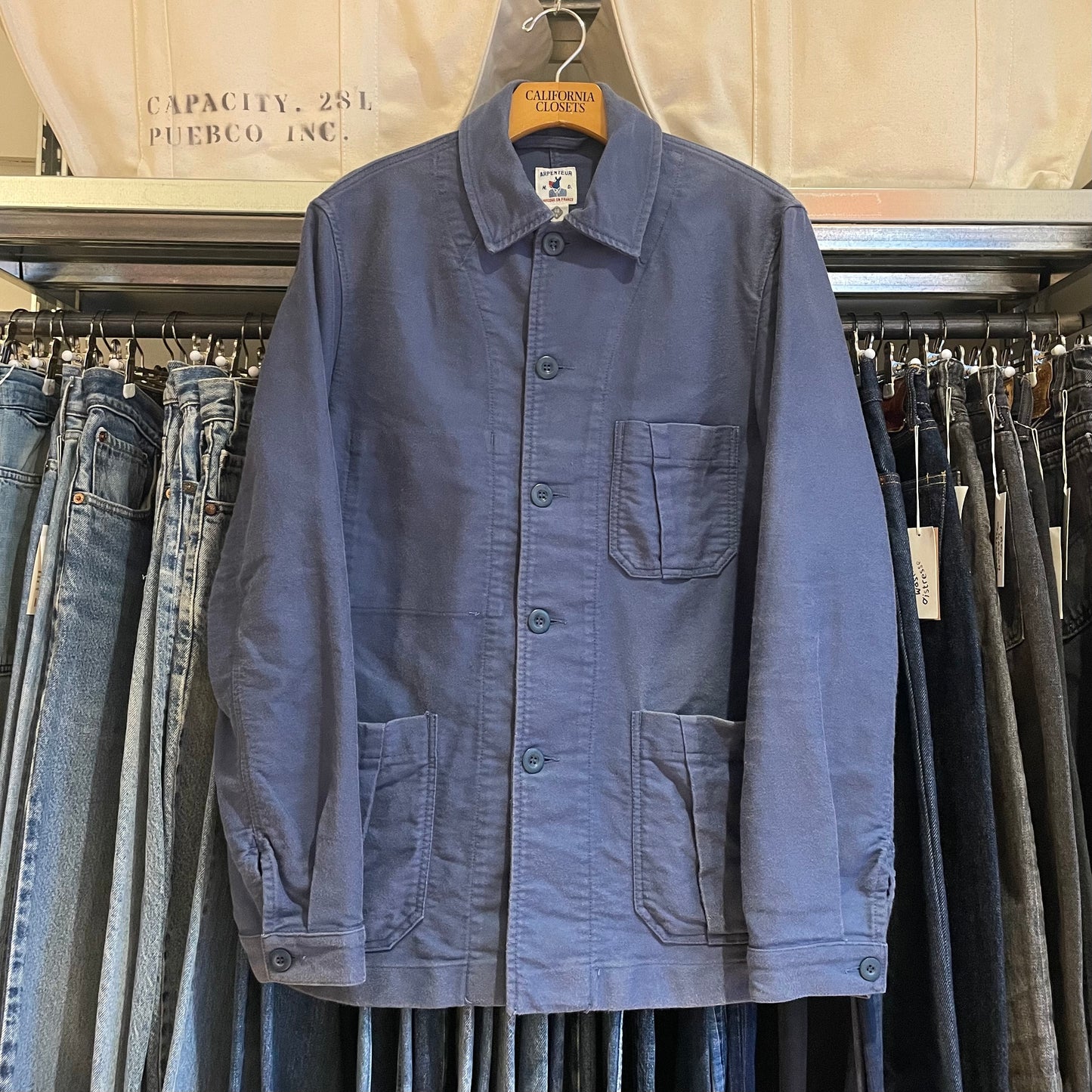 Coverall Jacket Navy