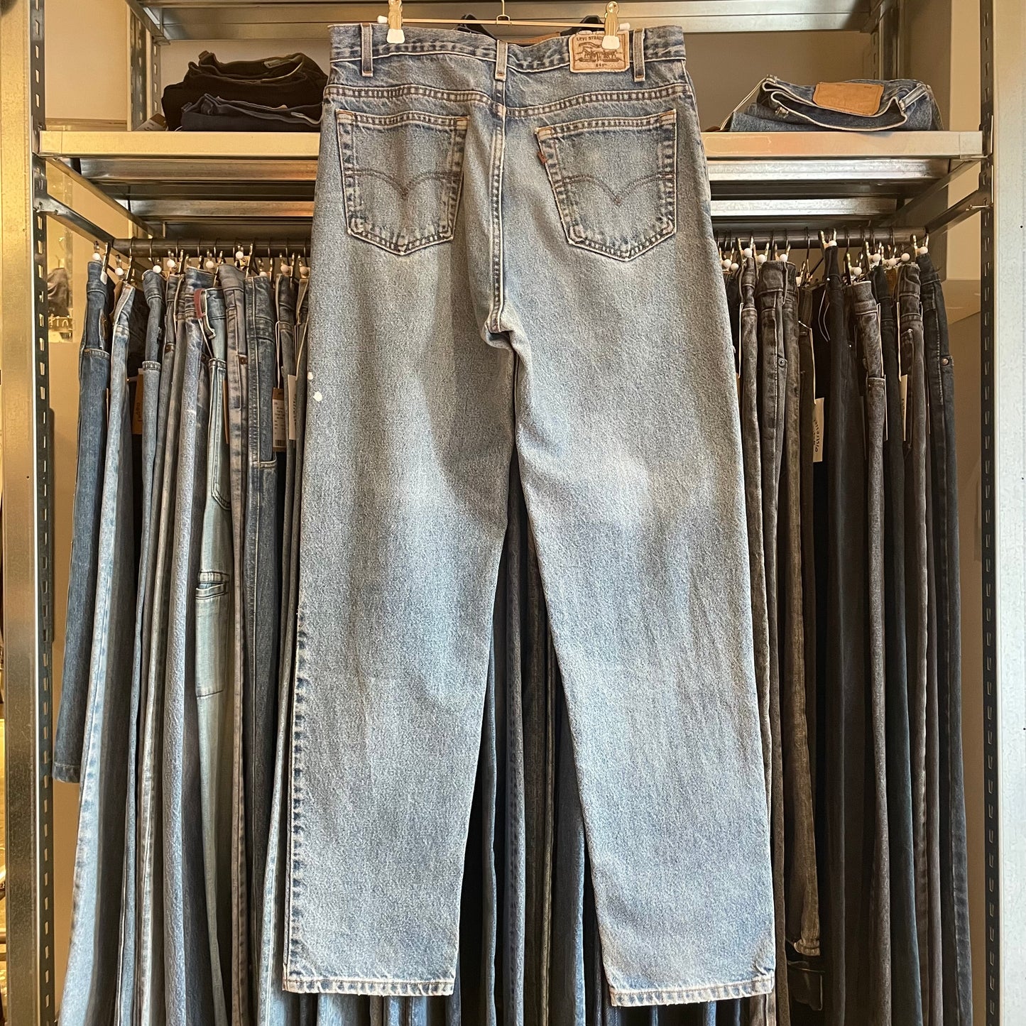 540 Jeans Brown Tab Relaxed Tapered fit