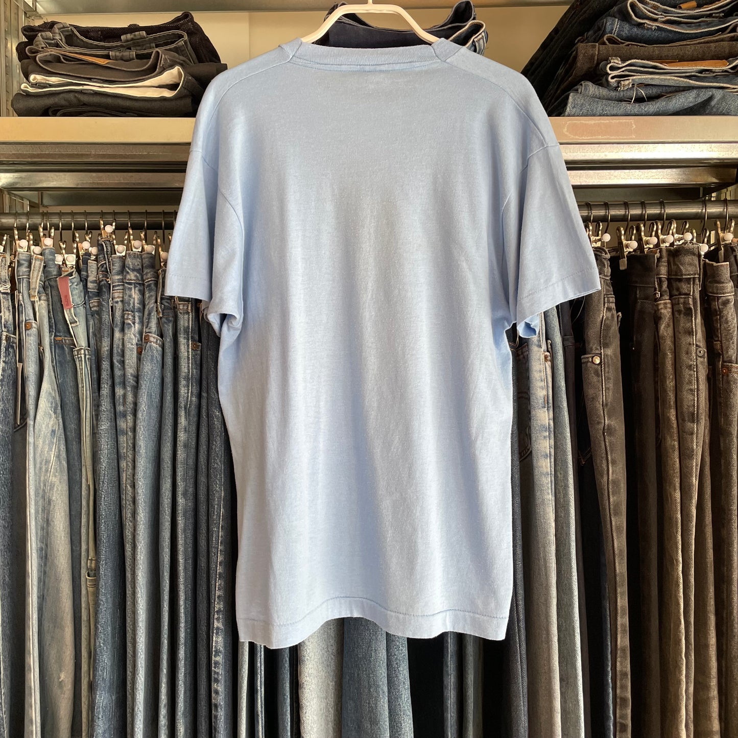 I.B.C Abstract T-Shirt Light Blue