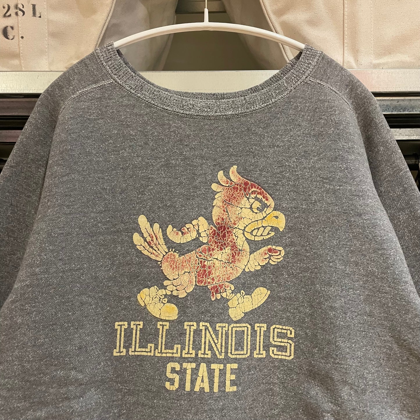 ILLINOIS STATE Loopwheel Sweatshirt Gray