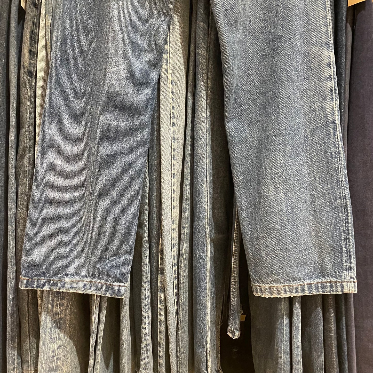 501 Jeans Regular Medium Straight Washed Blue