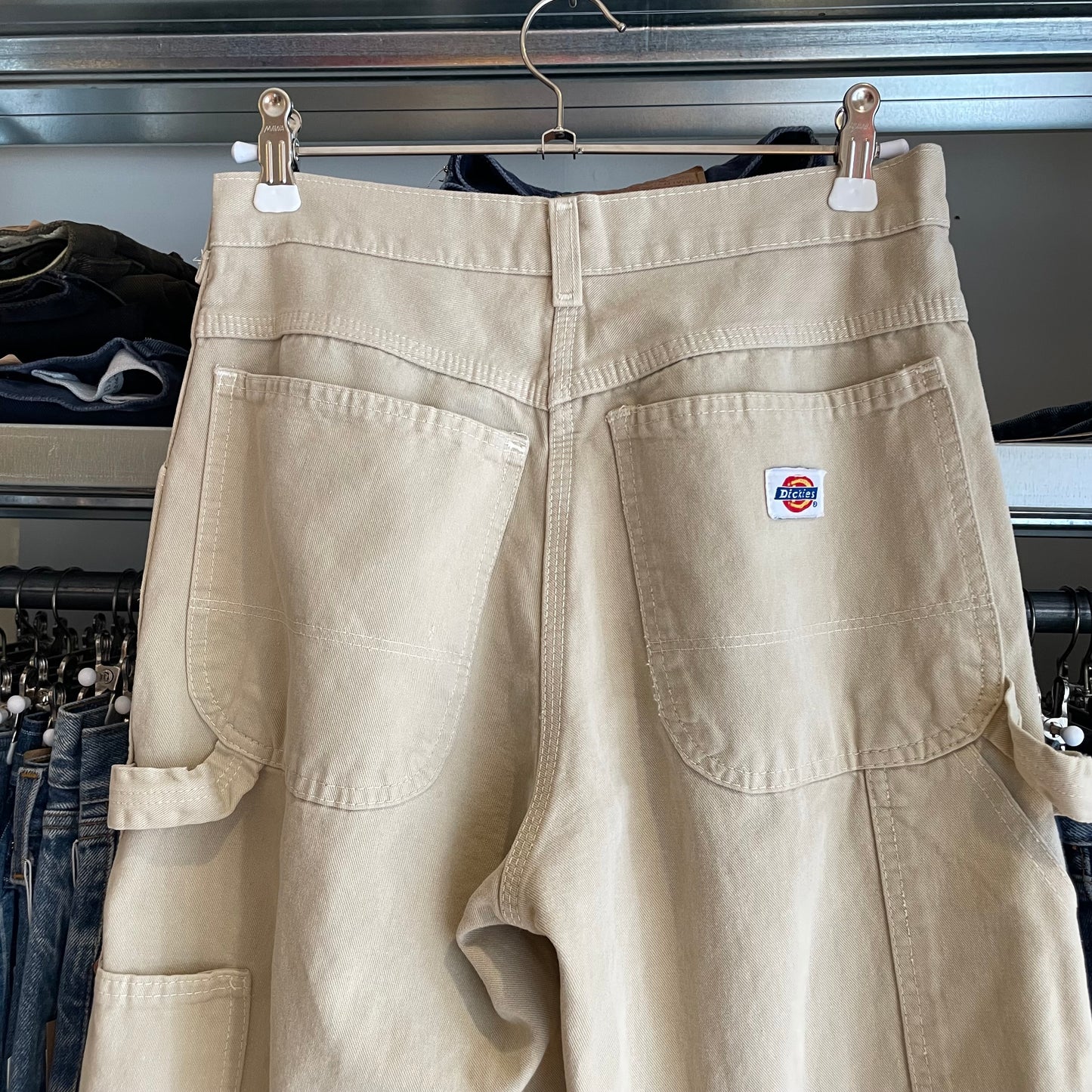 Painter Pants Beige Talon Zip