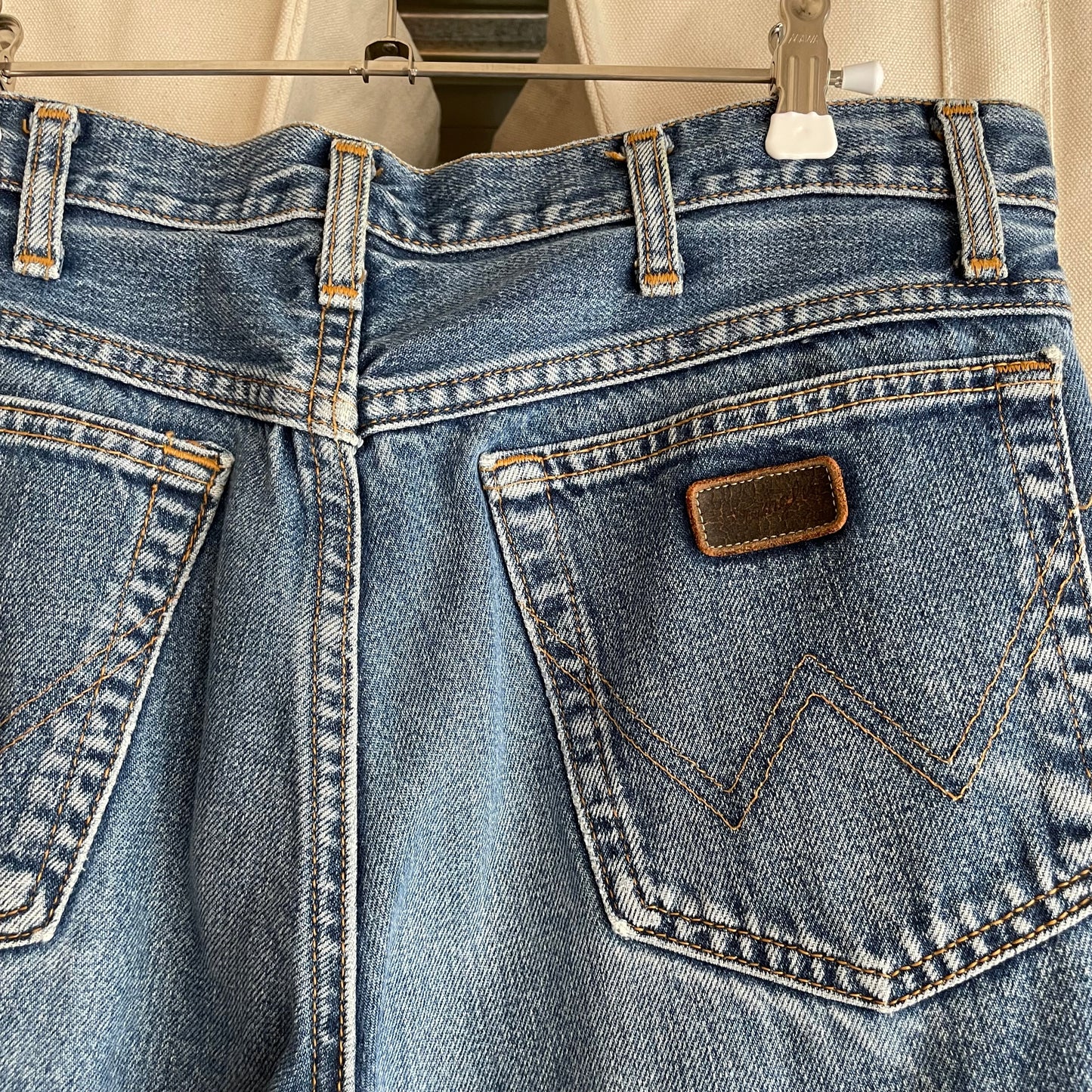 Regular Straight Jeans Medium Wash Blue