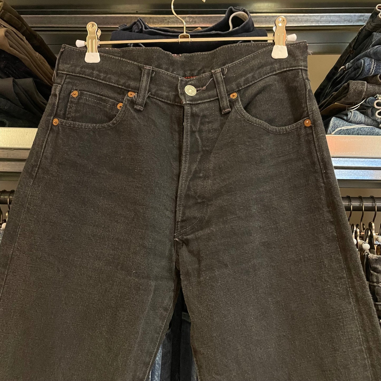 Black Denim Women's Selvadge
