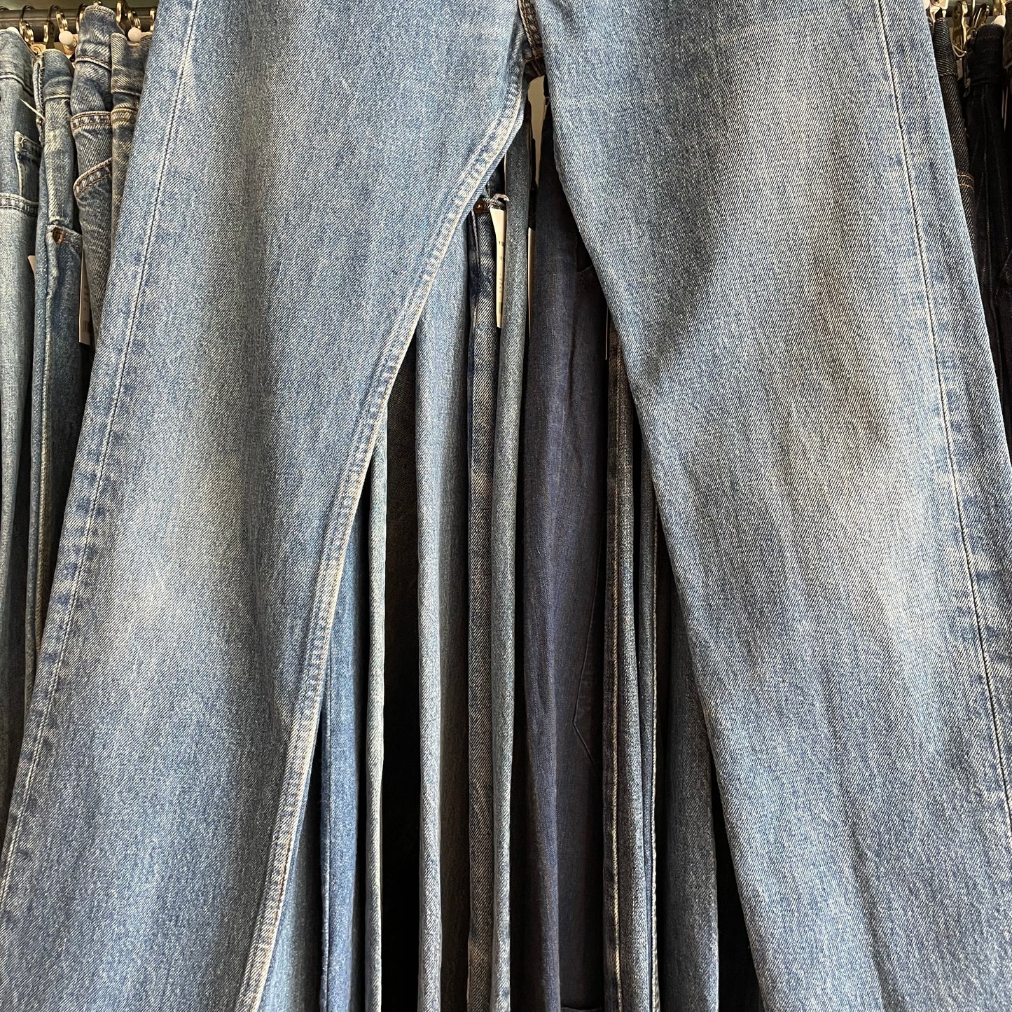 501xx Jeans Straight Medium Washed Blue