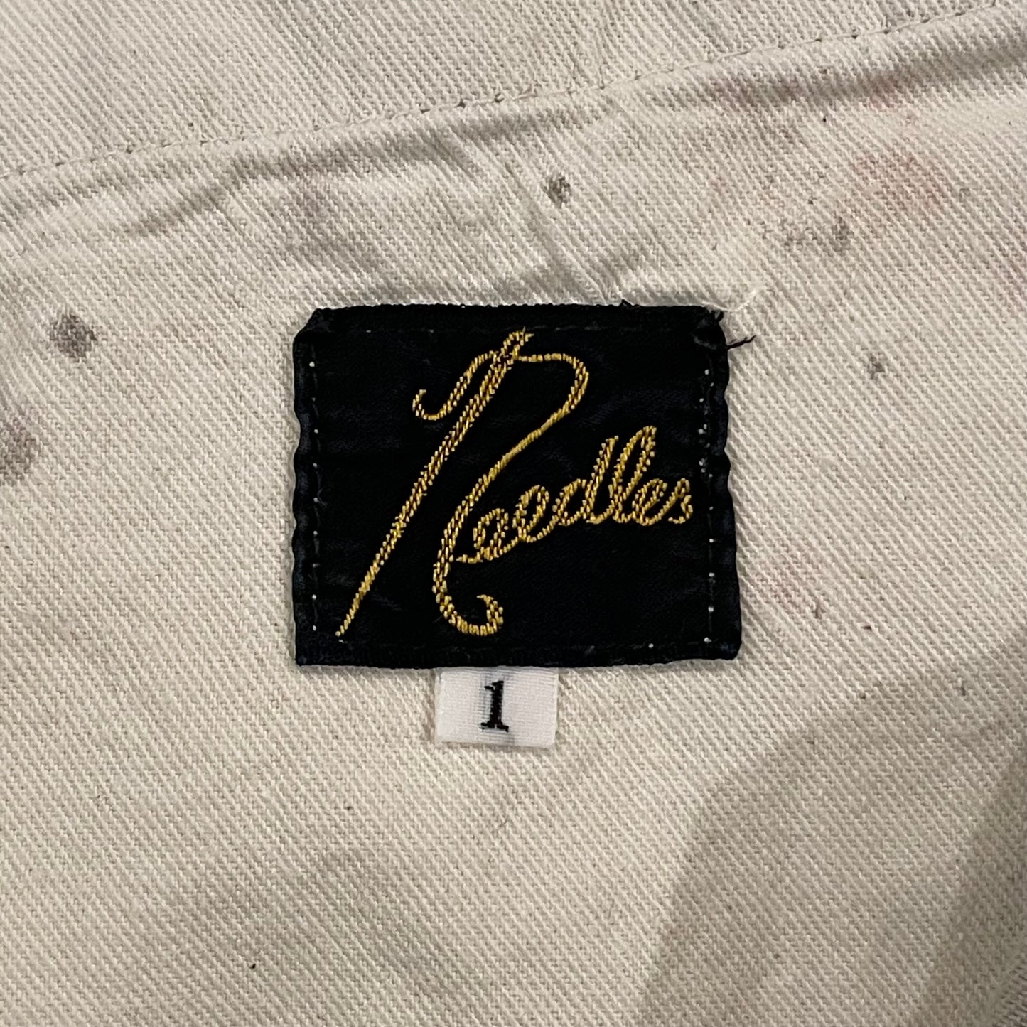 Beige Twill Work Pants Japan Made