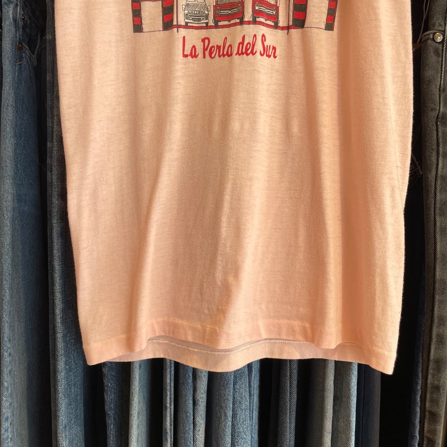 Ponce P.R. La Perla Del Sur T-Shirt Pink