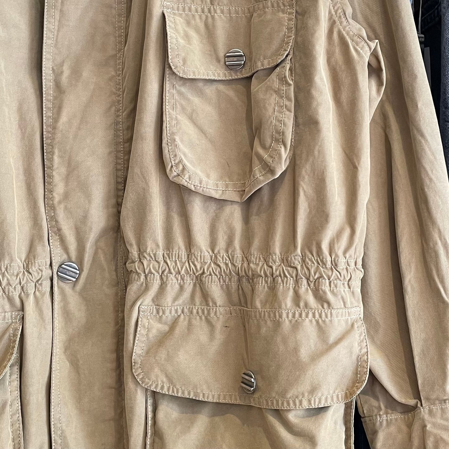 Multi Pocket Jacket Brown