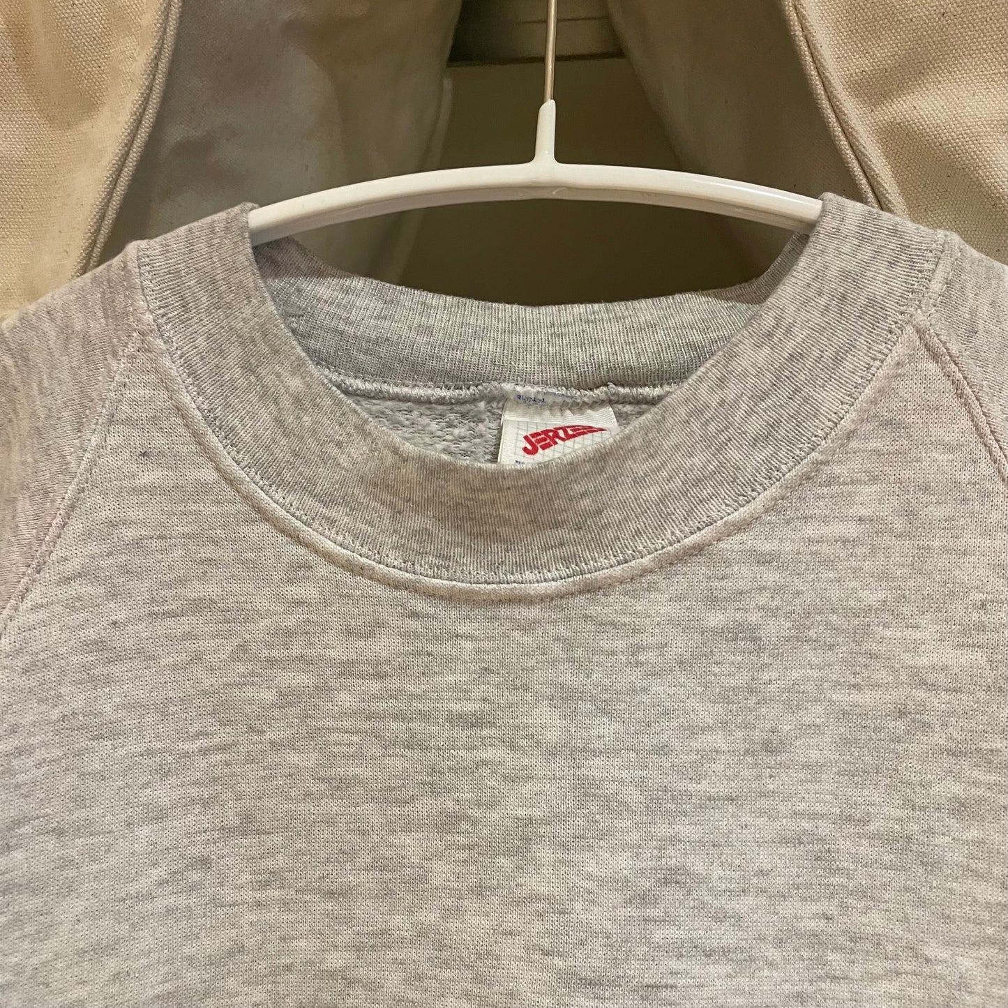 COZUMEL Tubular Sweatshirt Melange Gray