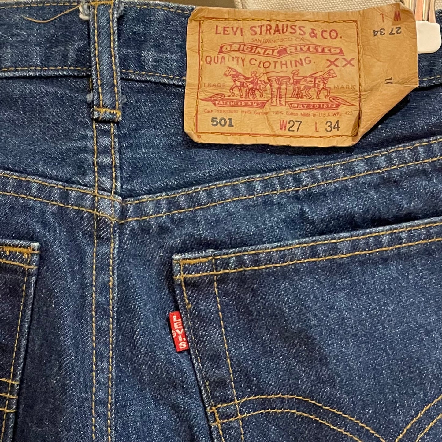 501 Jeans Regular Straight Dark Indigo