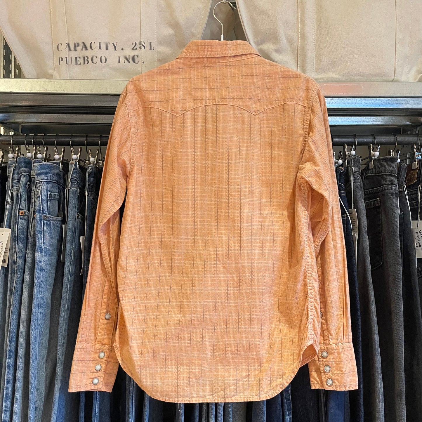 Western Shirt Orange