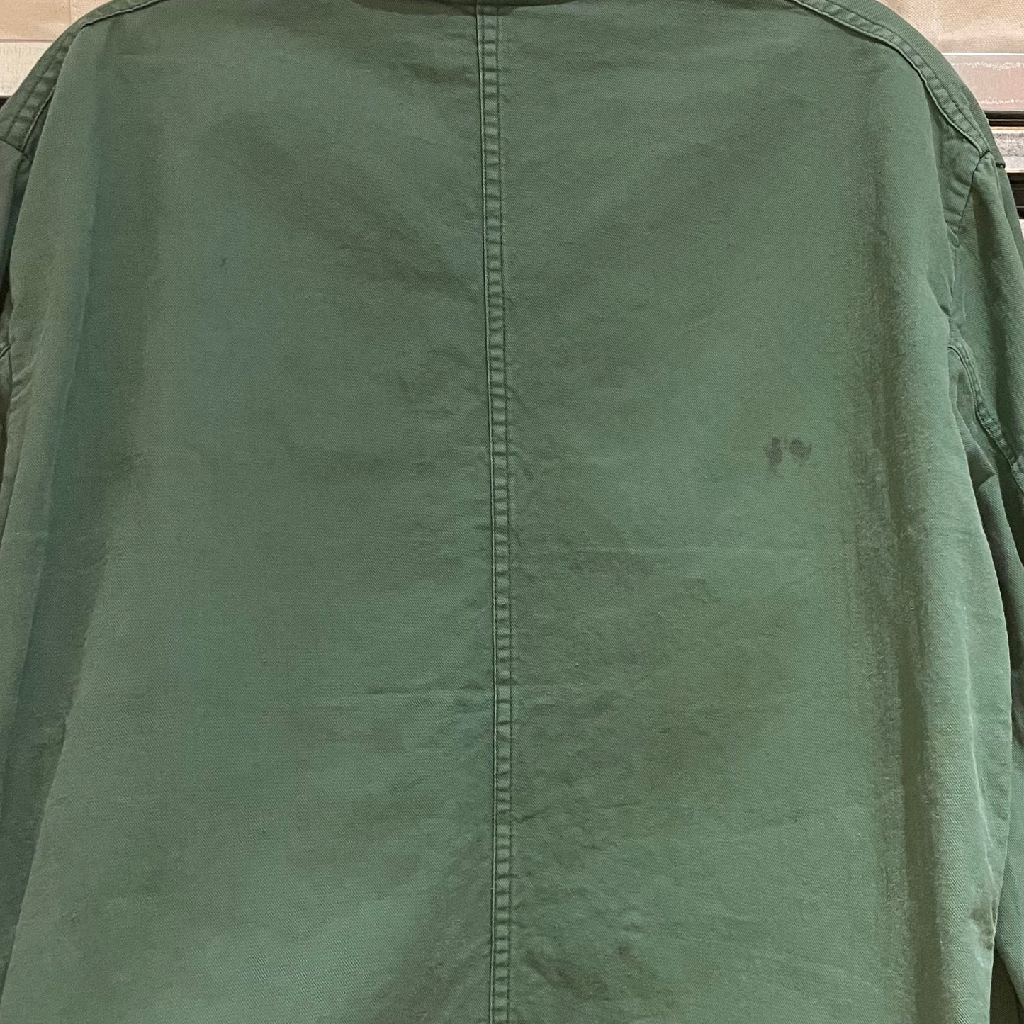 Faded Green Work Jacket Baumwolle